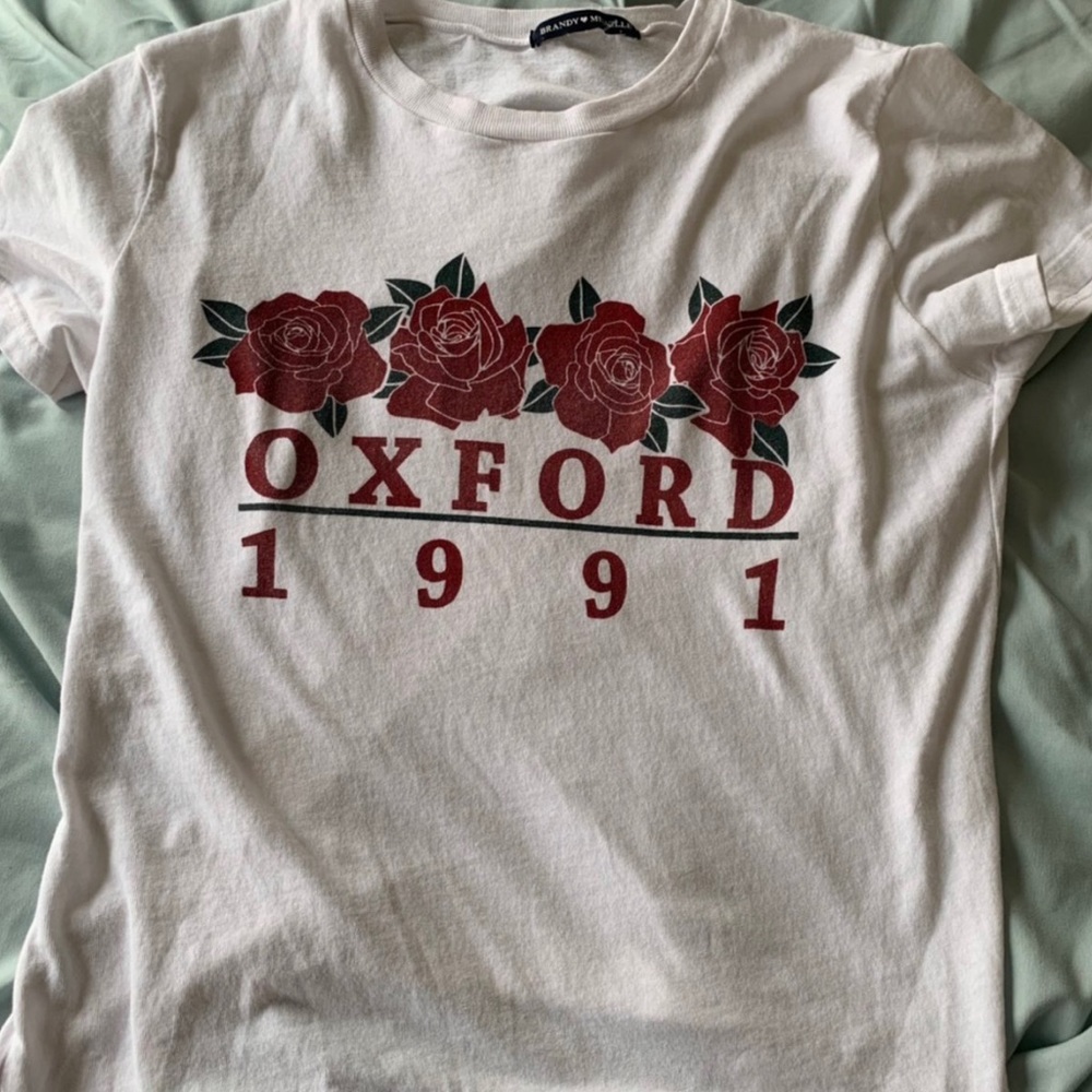 brandy Aleena rose tee
